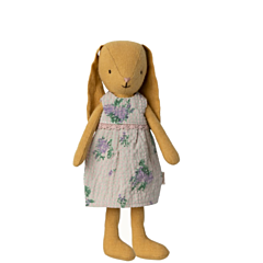 Maileg Hase - size 1, Dusty Gelb Kleid - Bunny Mädchen. Tolles Spielzeug