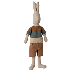 Maileg Hase - size 4 - Gestrickte Bluse und Shorts - Spielzeug