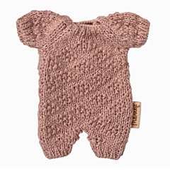 Maileg - Kleid, Strickanzug heather - Hasen Size Mikro. Spielzeug