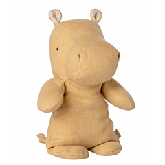 Maileg Kuscheltier - Safari friends klein Nilpferd Cremegelb - 22 cm. Spielzeug, Taufgeschenk