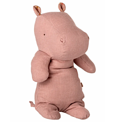 Maileg Kuscheltier - Safari friends medium Nilpferd Rosa - 30 cm. Spielzeug, Taufgeschenk