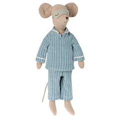 Maileg Maus - medium, Junge im pyjama