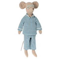 Maileg Maus - medium, Junge im pyjama