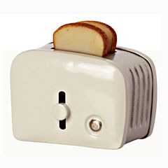 Toaster und Brot für Maus, off white - Maileg