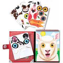 Make a Face - Wiederbenutzbare Sticker - Bauernhof - Melissa & Doug - Spielzeug