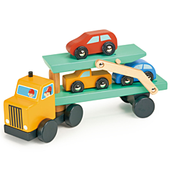 Autotransporter mit 3 Autos - Mentari. Tolles Spielzeug