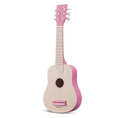 Gitarre - Natur/rosa - New Classic Toys