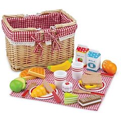 Kaufladen - Picknickkorb mit Essen - New Classic Toys 
