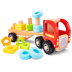 Spielzeug - Steckspiel - Lastauto - New classic Toys