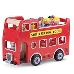 Sightseeing Bus mit Touristen - New Classic Toys 