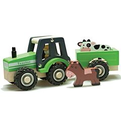 Traktor mit 2 Tieren - Bauernhof