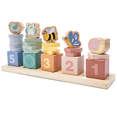 Formenstapler aus Holz zum Zählen - Tiere - New Classic Toys. Spielzeug