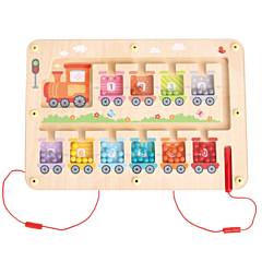 Labyrinth mit Magneten - Zug - New Classic Toys. Spielzeug