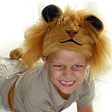 Verkleidung - Hut und Schwanz - Löwe