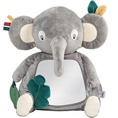 Aktivitätsspielzeug mit Spiegel - Finley der Elefant - Sebra . Babyspielzeug