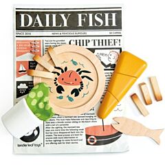 Fish & chips set für Kinderküche und Kaufladen