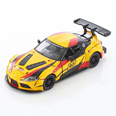 Spielzeugauto - Toyota GR Supra Racing Concept, gelb. Tolles Spielzeug