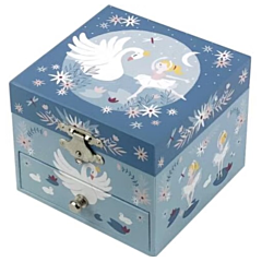 Schmuckkästchen mit Spieluhr - Schwanensee - Trousselier