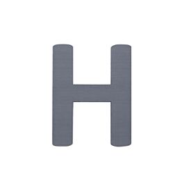 Buchstabe aus Holz - H - Grau - Sebra Kinderzimmer Gratis Versand